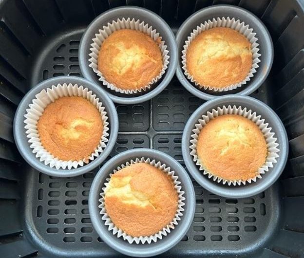 Receita de Cupcake na AirFryer