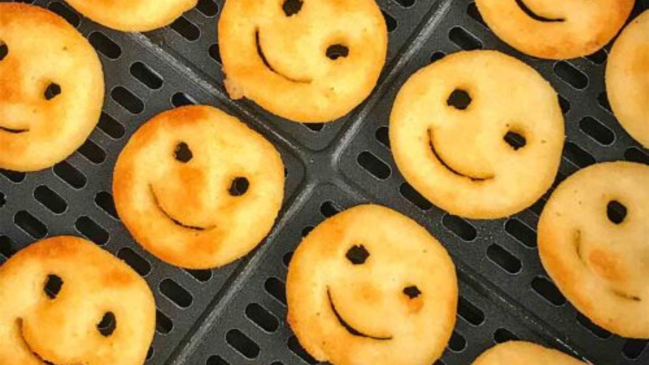 como fazer Batata sorriso na airfryer