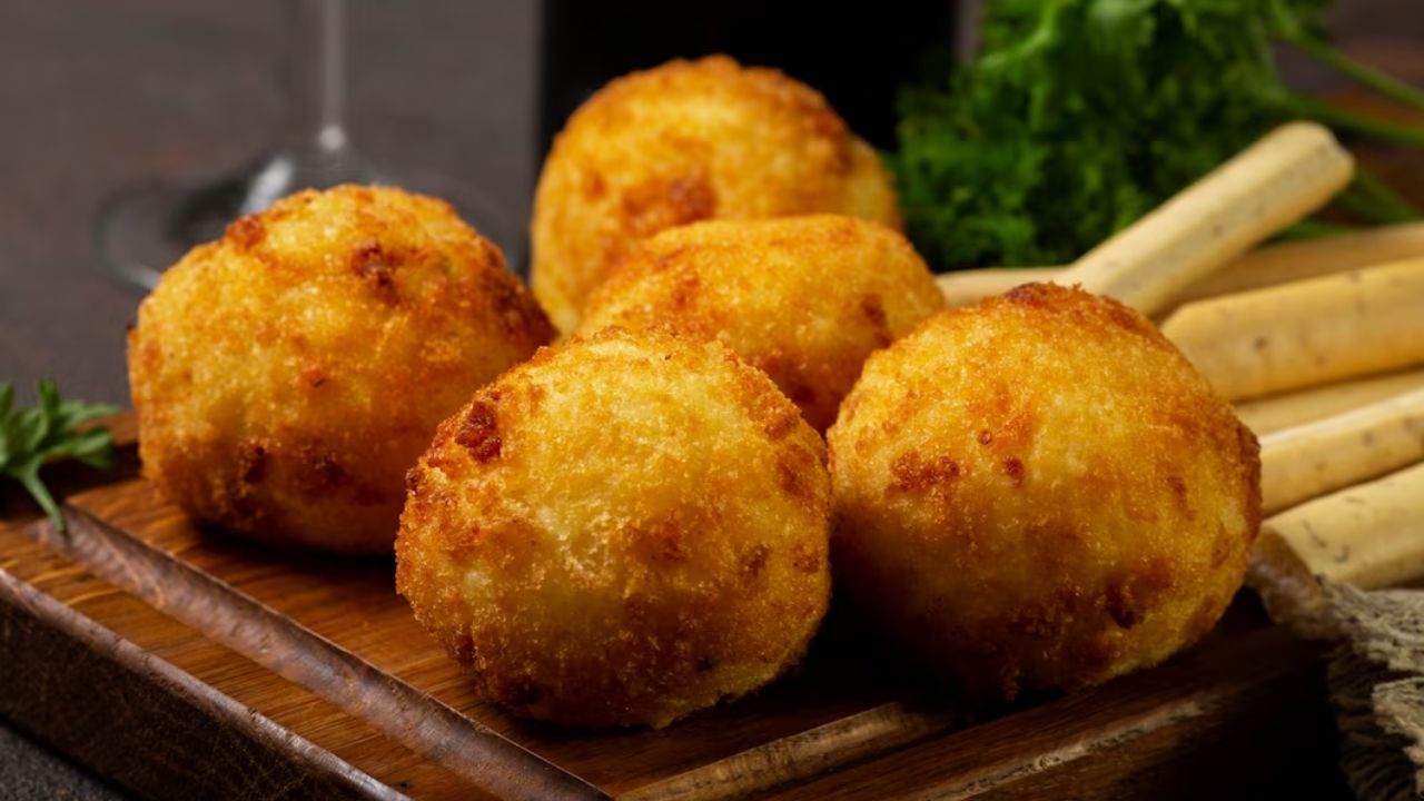 receita de bolinho de siri na airfryer