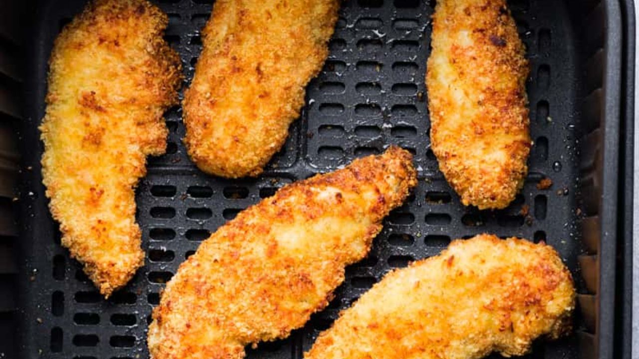 Receita de Frango a Milanesa na Airfryer