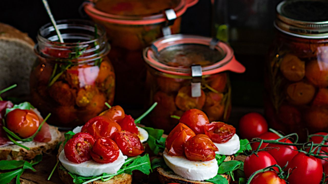 Receita de Tomates Confitados na Airfryer