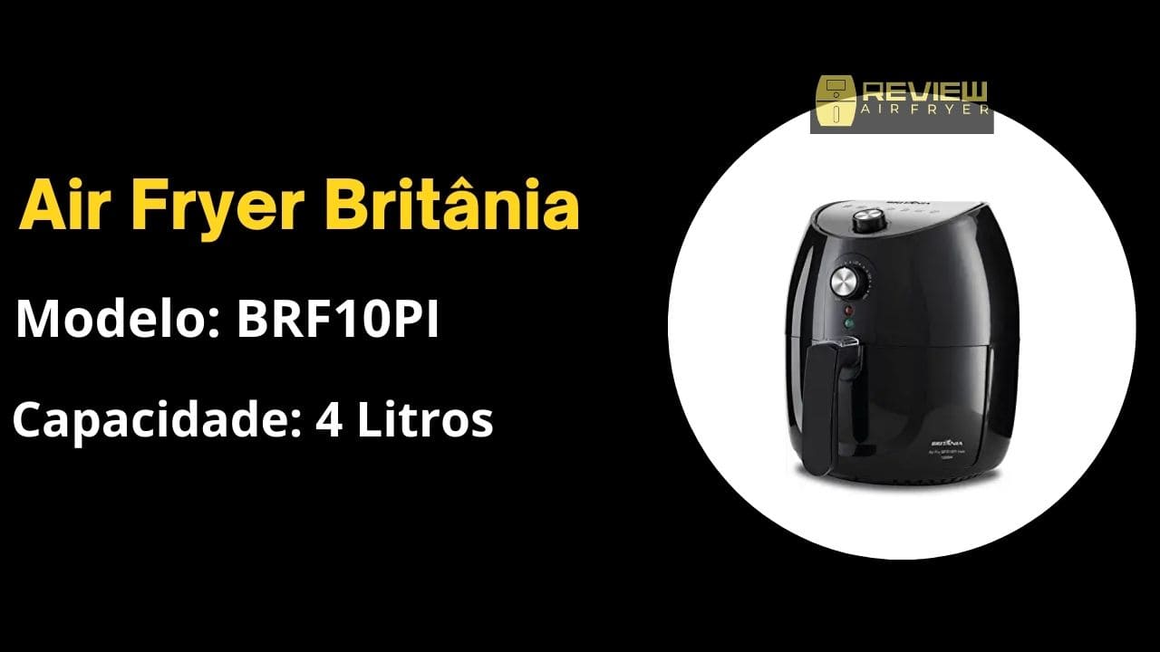 air fryer britânia 4,1 litros