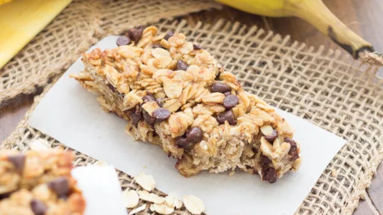 barra de cereal caseira na airfryer