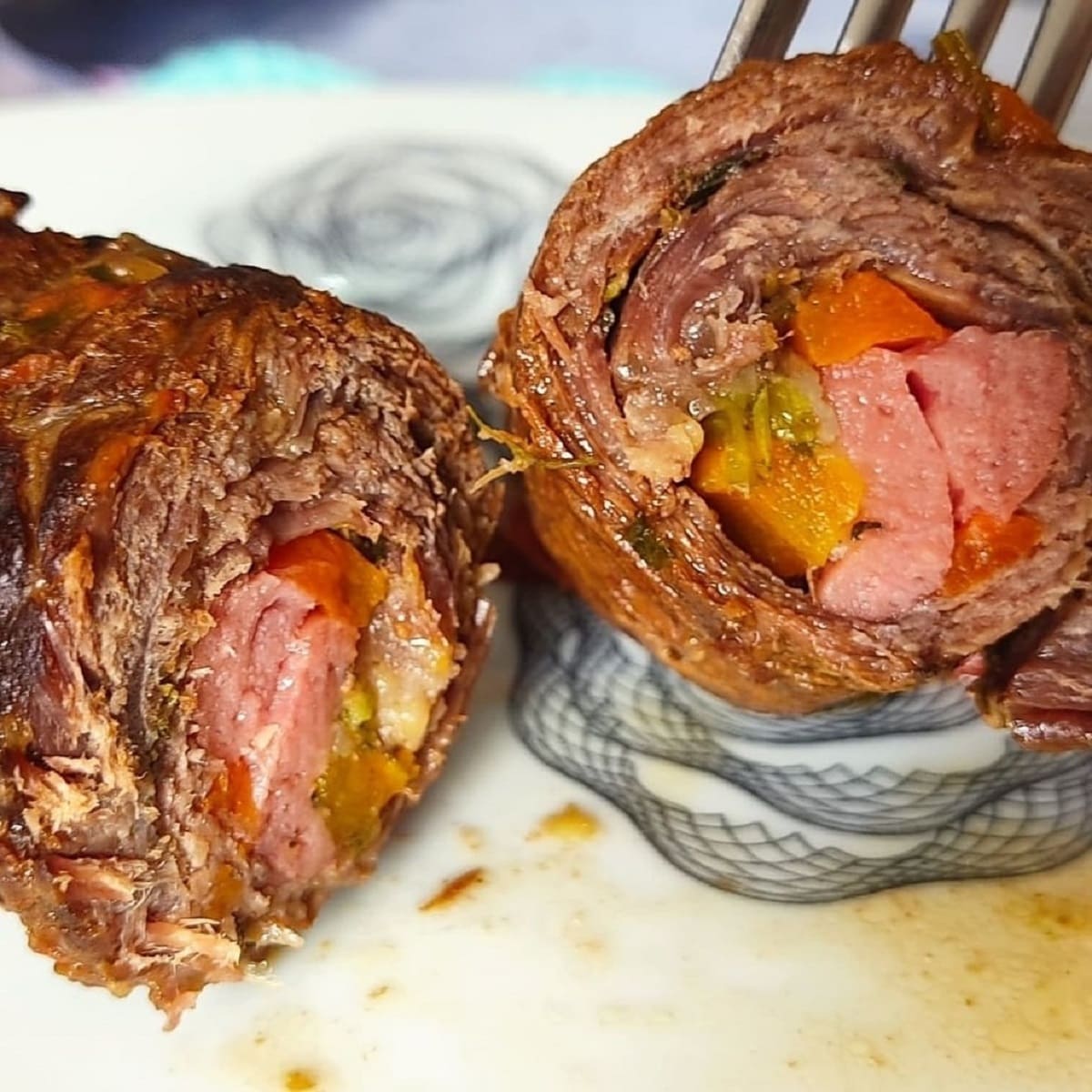 Receita de Bife a Rolê na Airfryer