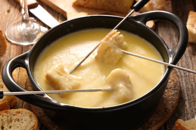 Receita de Fondue de Queijo na Airfryer