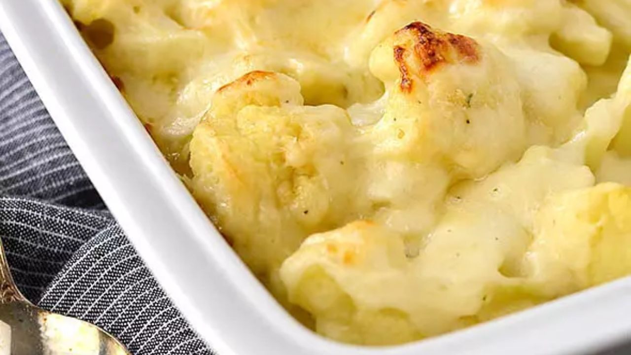 como fazer couve flor gratinada na airfryer