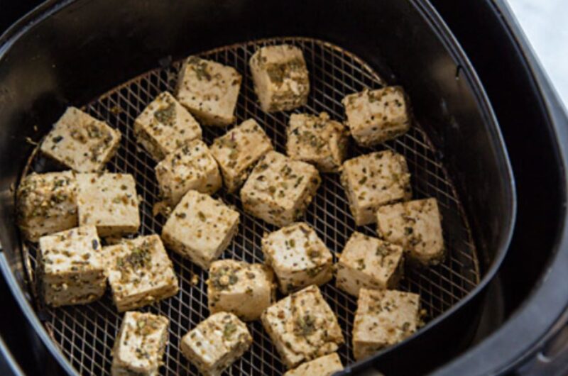 Receita de Tofu na Airfryer