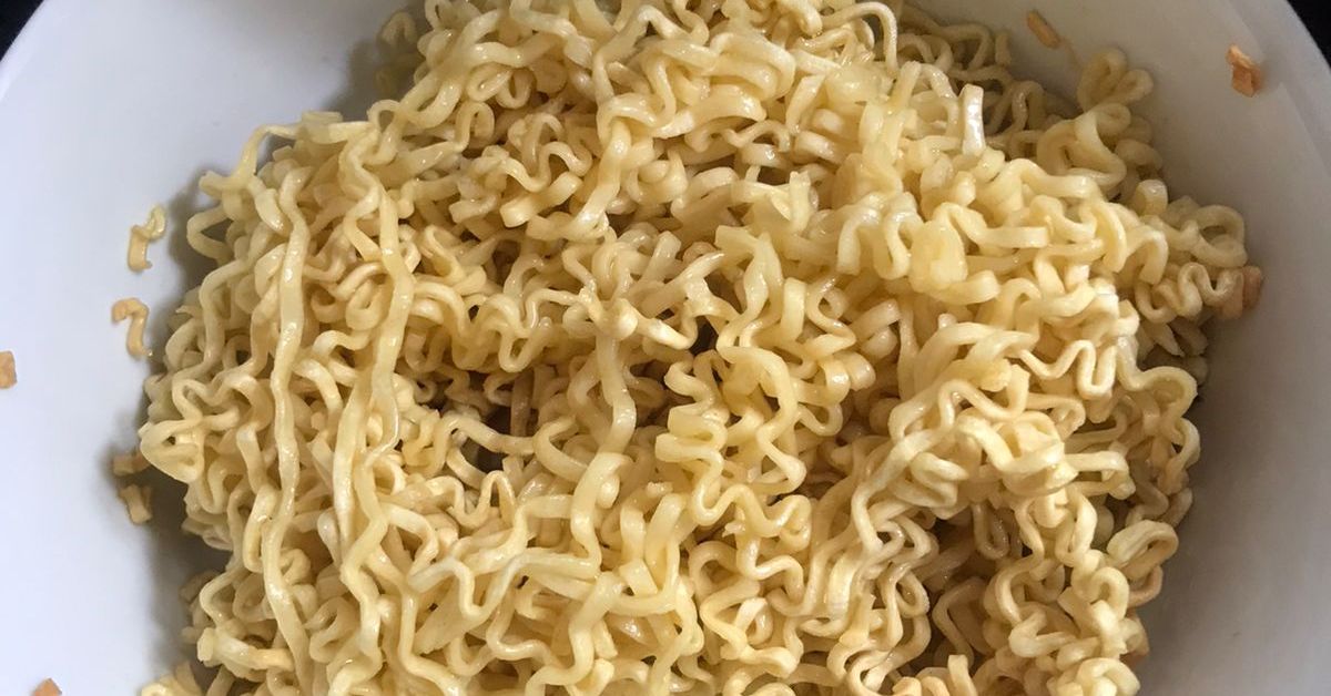 yakisoba crocante na airfryer