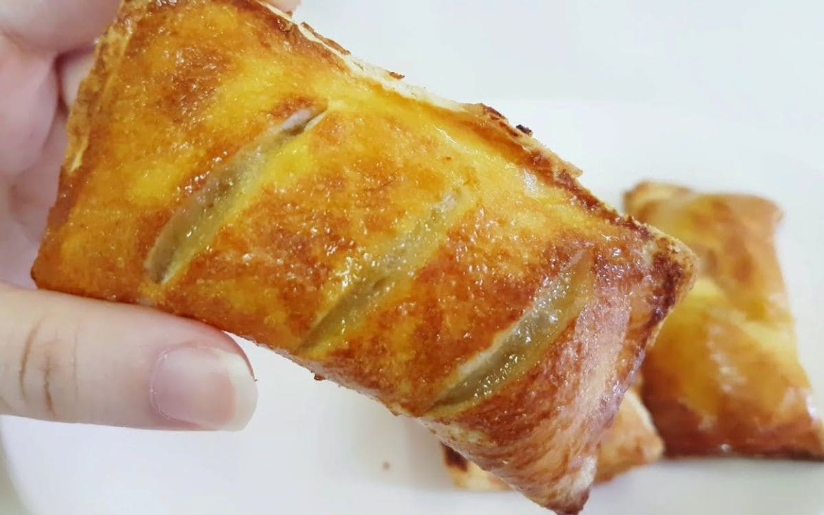 Receita de Tortinha de Banana na Airfryer