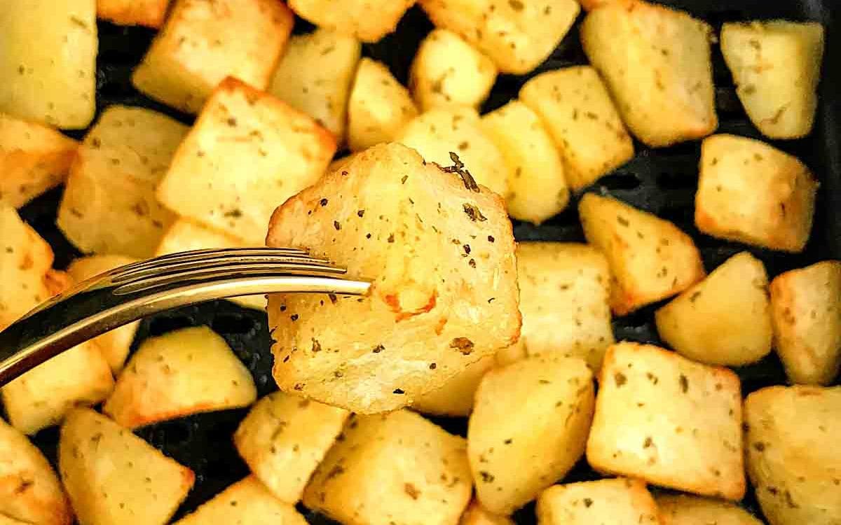 Receita de Batata em Cubinhos na Airfryer