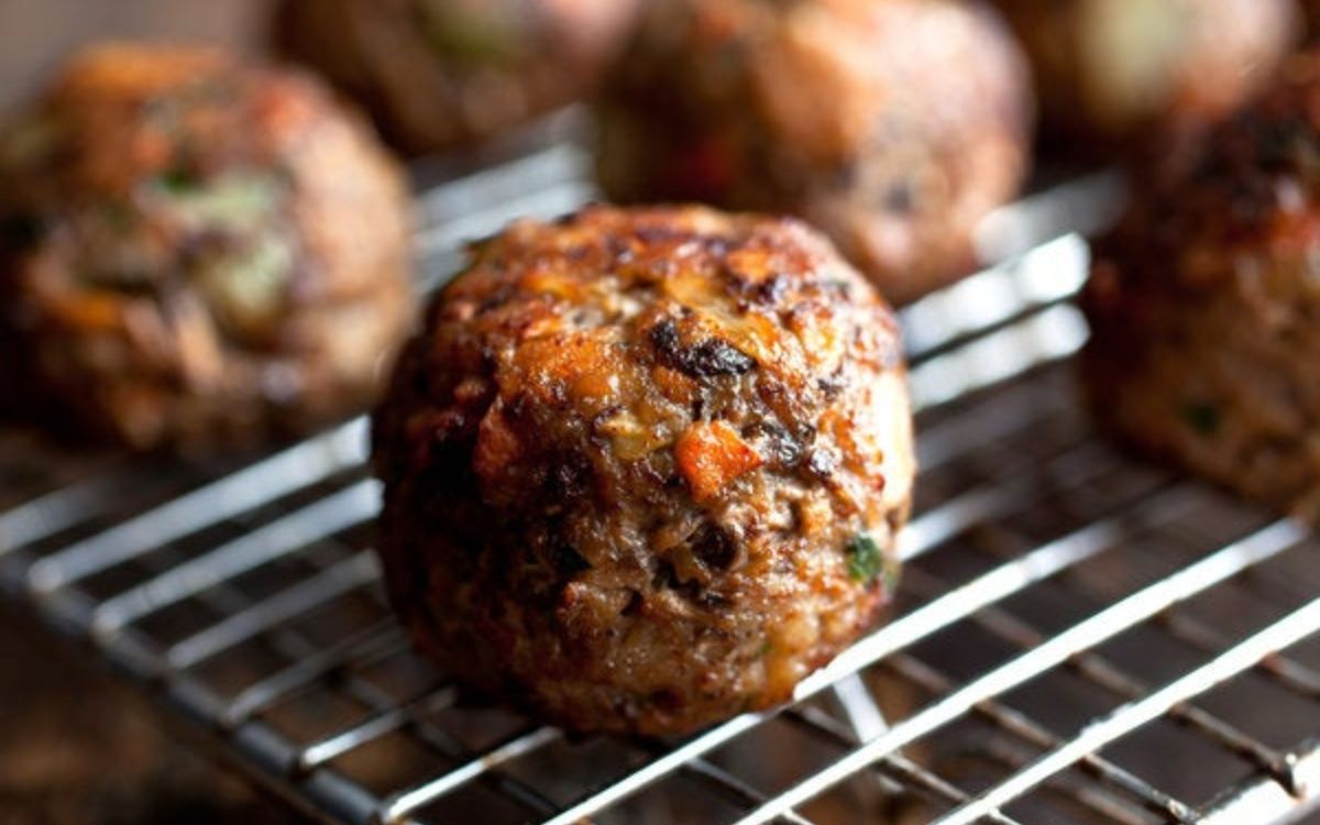 Receita de Bolinho de Carne com Cenoura e Batata na Airfryer