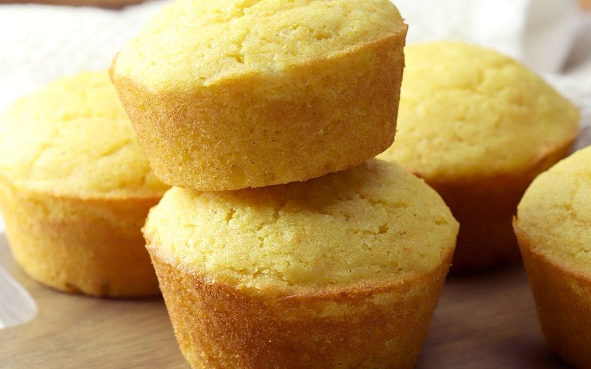 Receita de Bolinho de Fubá na Airfryer