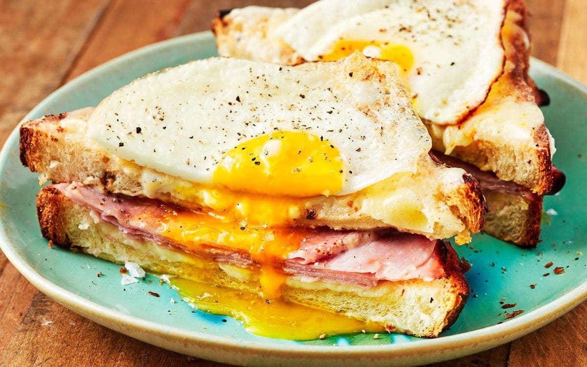 Receita de Croque Madame na Airfryer