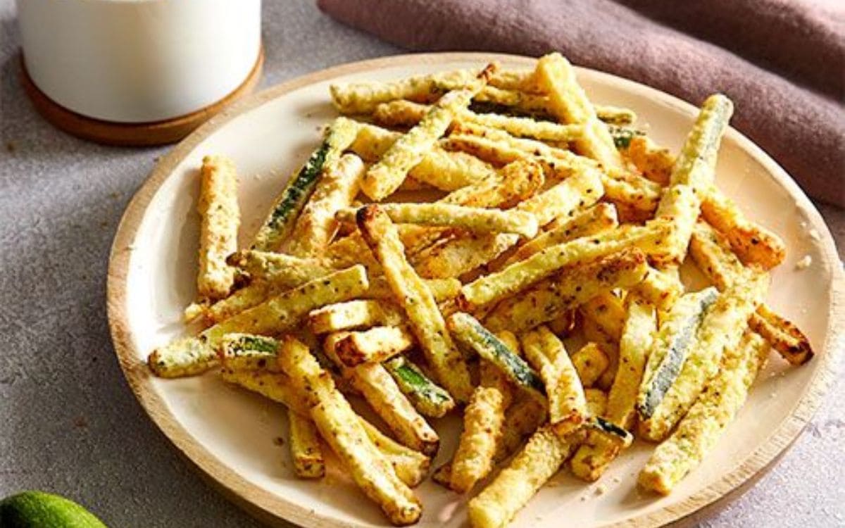 Receita de Palitos de Abobrinha na Airfryer