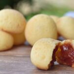 pão de queijo com goiabada na airfryer