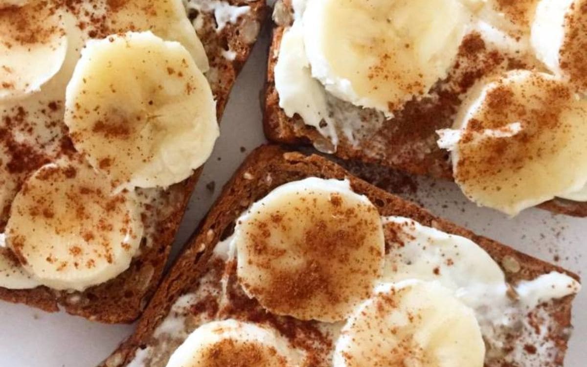 Receita de Torrada Com Queijo com Banana na Airfryer