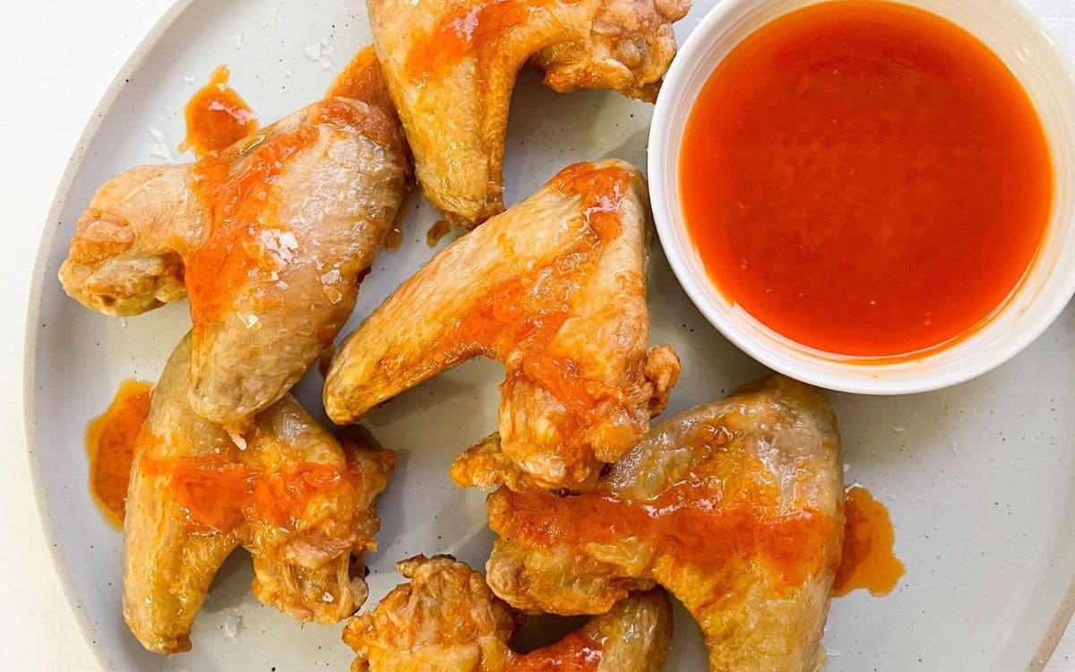 asinha de frango picante na airfryer