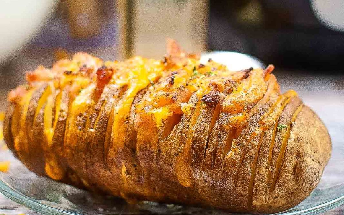 Receita de Batata Hasselback na Airfryer