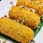 bolinho de lentilha na airfryer