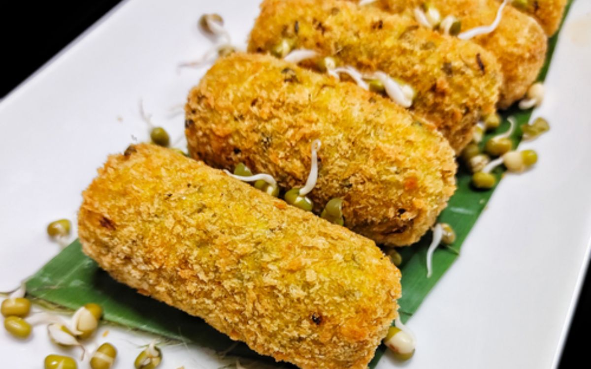 Receita de Bolinho de Lentilha na Airfryer