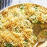 brócolis gratinado na airfryer