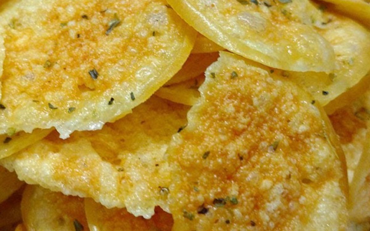 Receita de Chips de Provolone na Airfryer