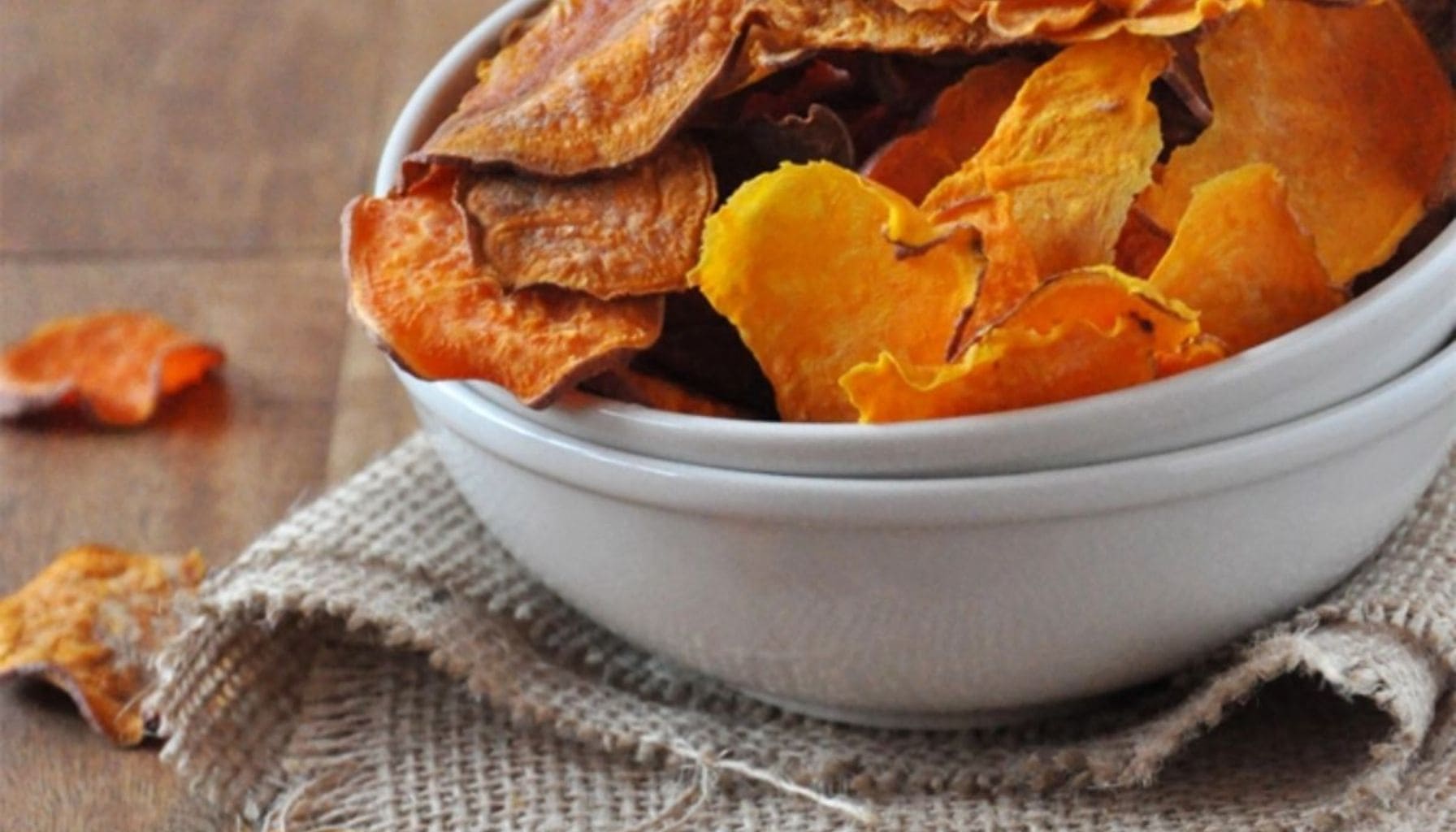 como fazer chips de inhame na airfryer