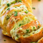 pão de alho com queijo na airfryer