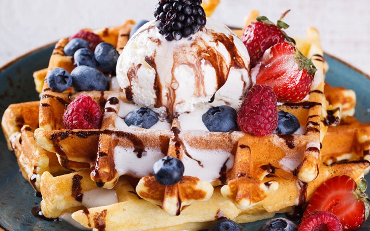 Receita de Waffles na Airfryer