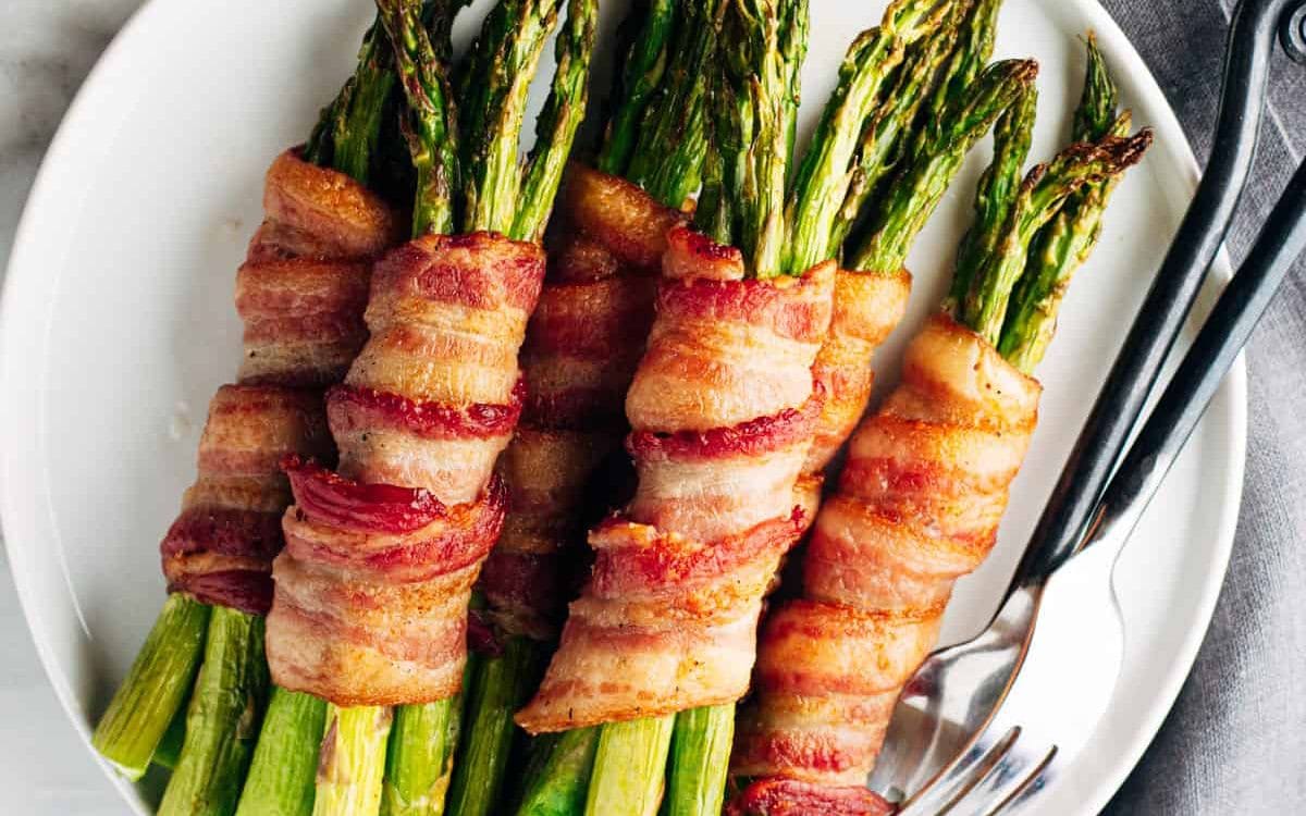 Receita de Aspargos com Bacon na Airfryer