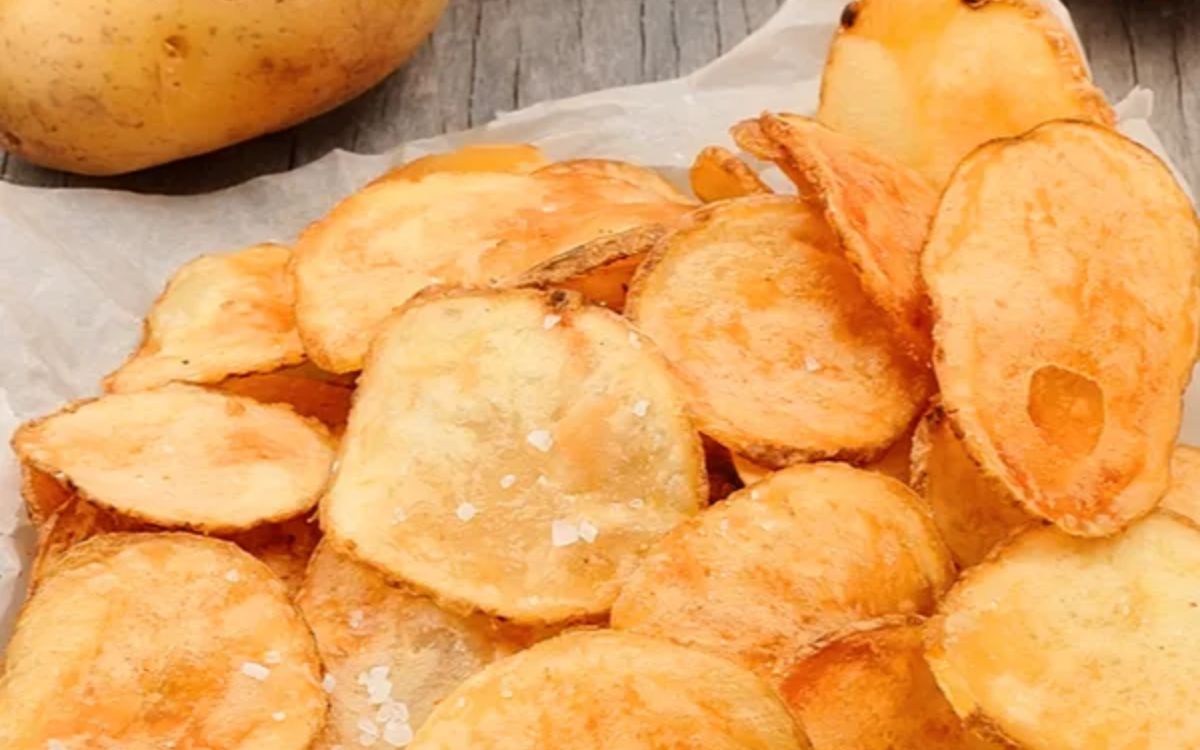 Receita de Chips de Batata na Airfryer