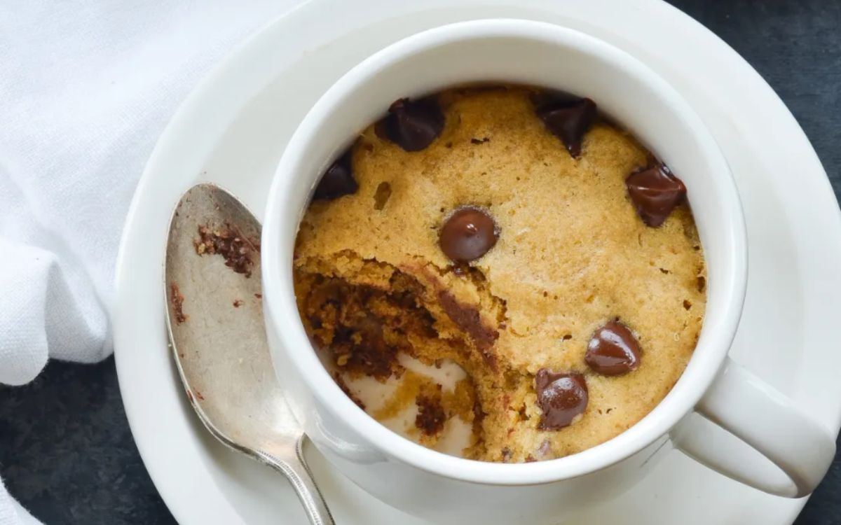 cookie de caneca na airfryer