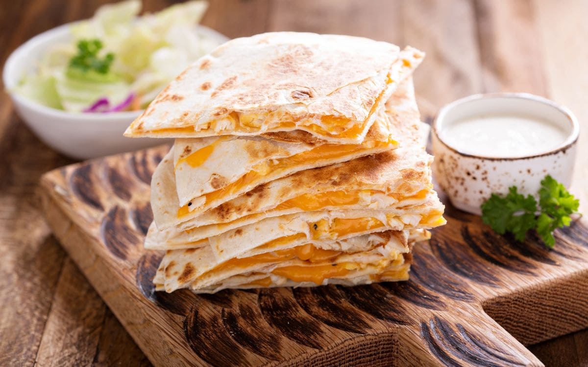 quesadilla na airfryer