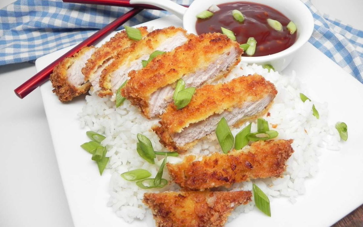 Receita de Tonkatsu na Airfryer