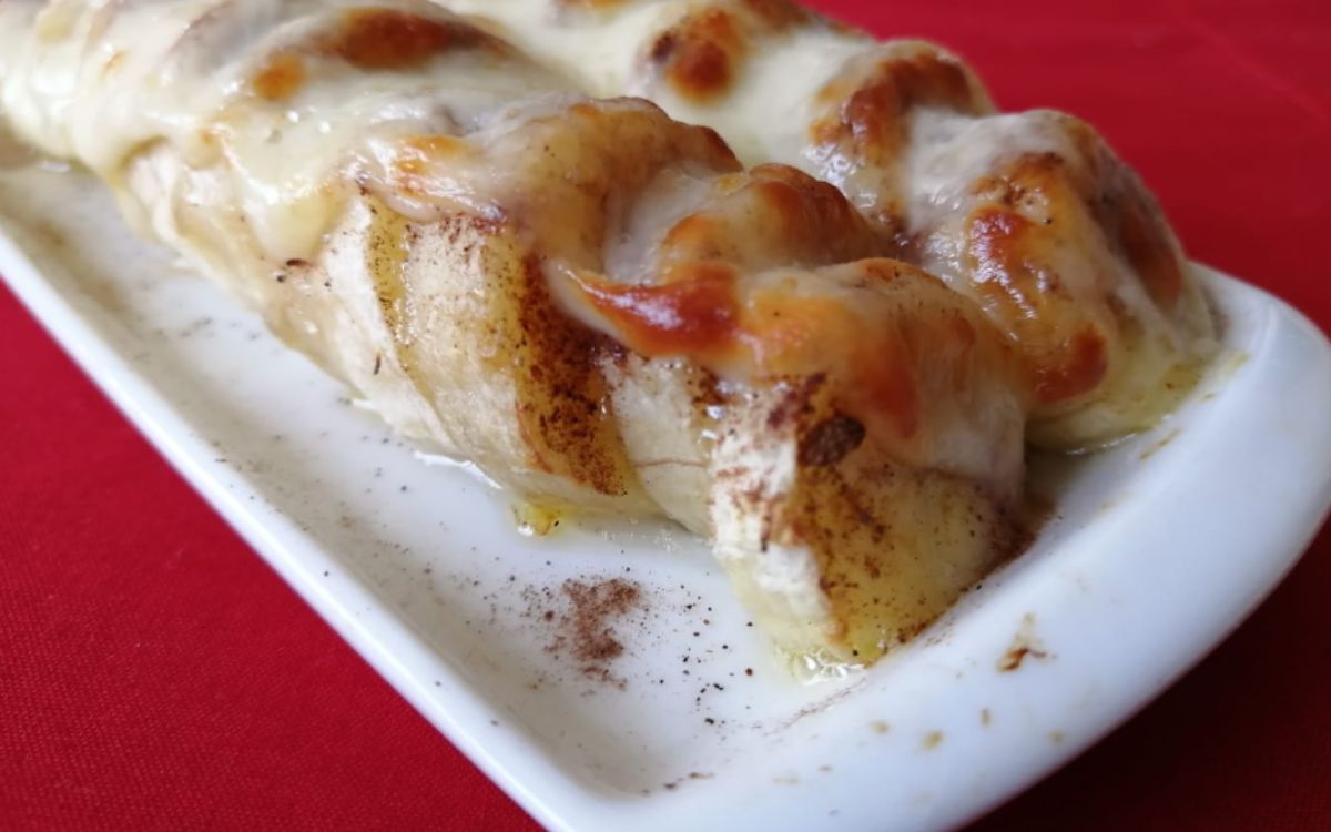 Receita de Banana com Queijo e Canela na Airfryer