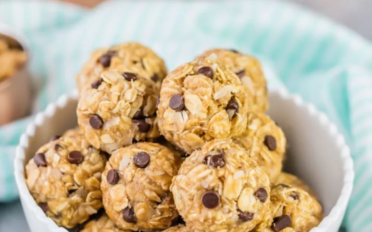 Receita de Bolinho de Amendoim com Gotas de Chocolate na Airfryer