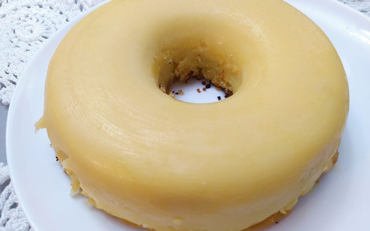 Receita de Bolo de Leite Condensado na Airfryer