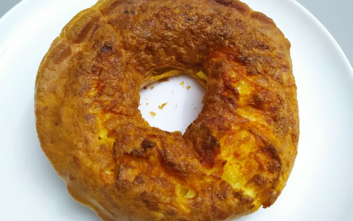 Receita de Bolo de Tapioca com Queijo na Airfryer