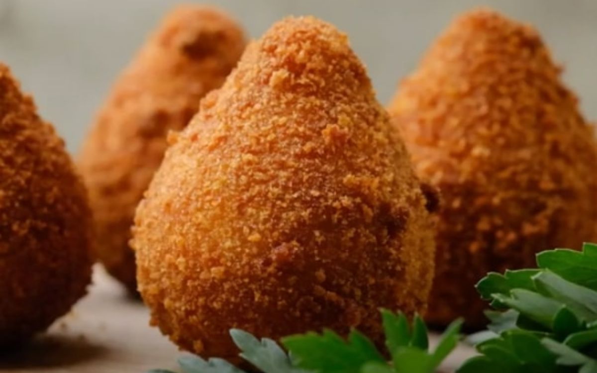 Receita de Coxinha de Batata Doce na Airfryer