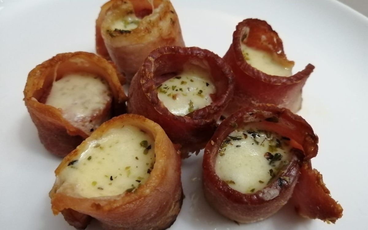 medalhão de linguiça na airfryer