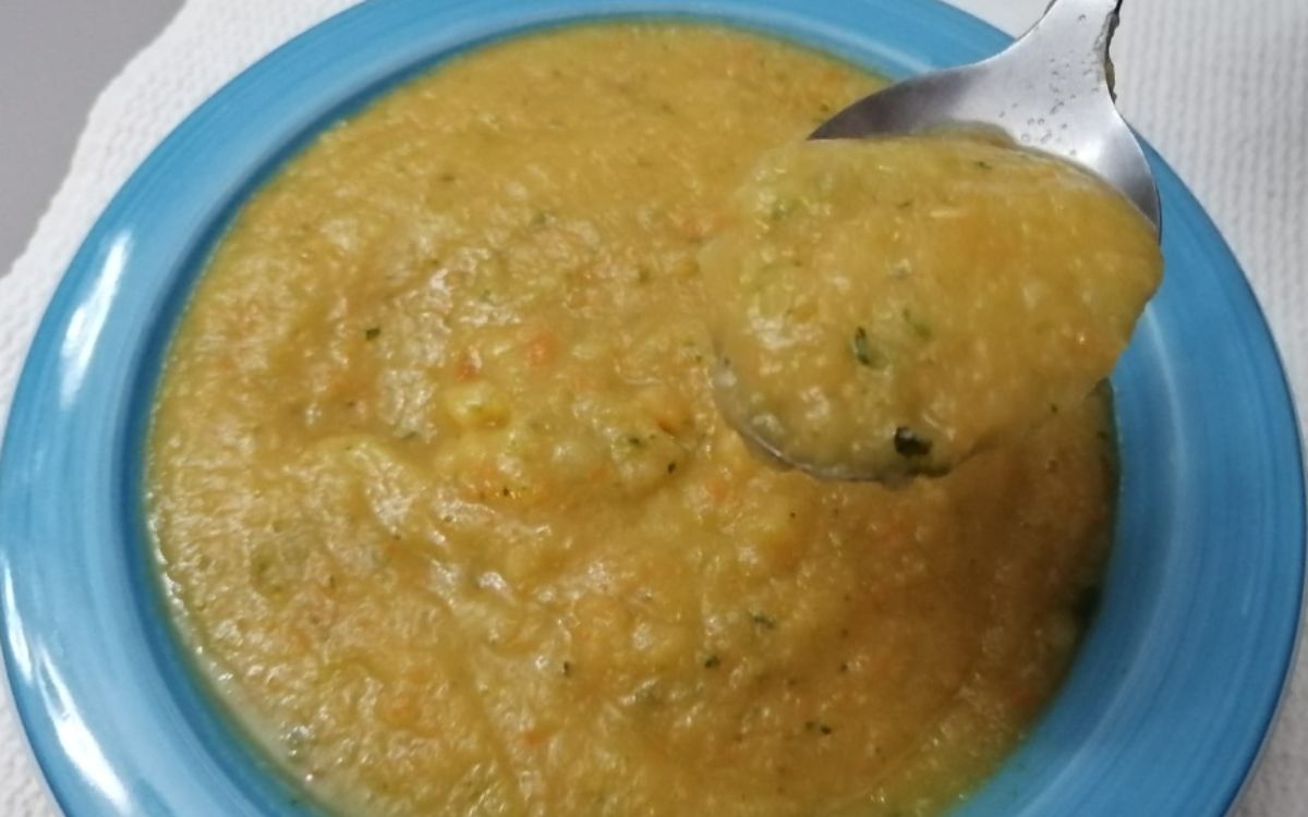 sopa de legumes na airfryer