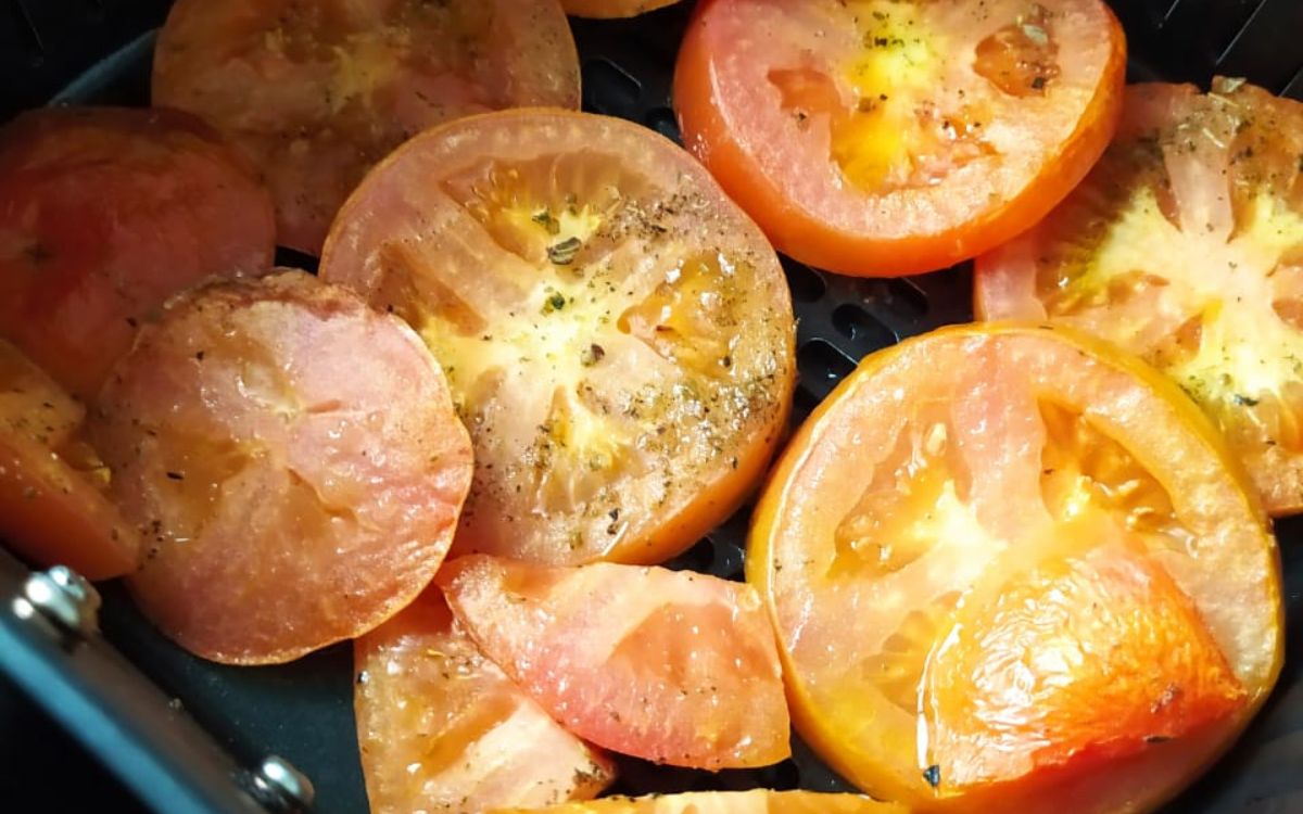 tomate assado na airfryer