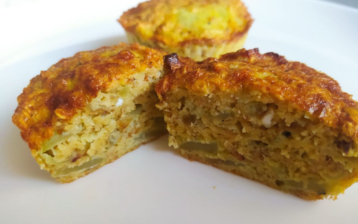 Bolinho de Chuchu na Airfryer