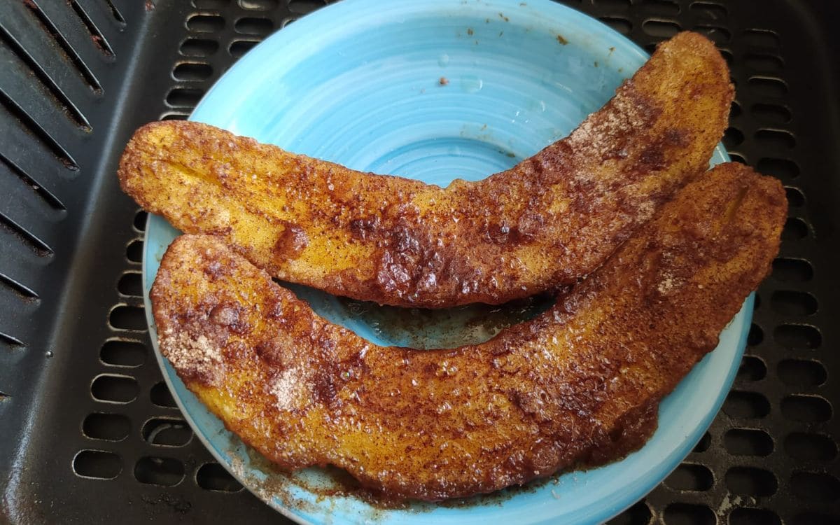 Receita de Banana Caramelizada na Airfryer