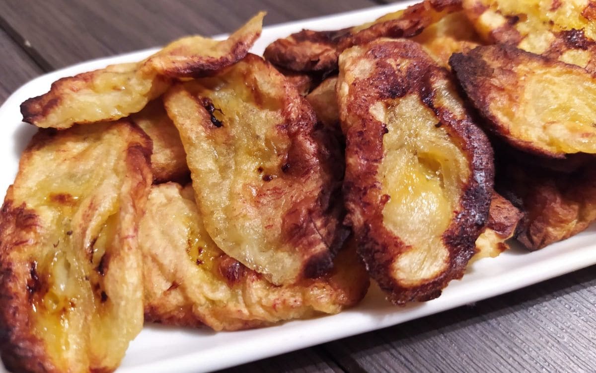 Receita de Banana Frita na Airfryer