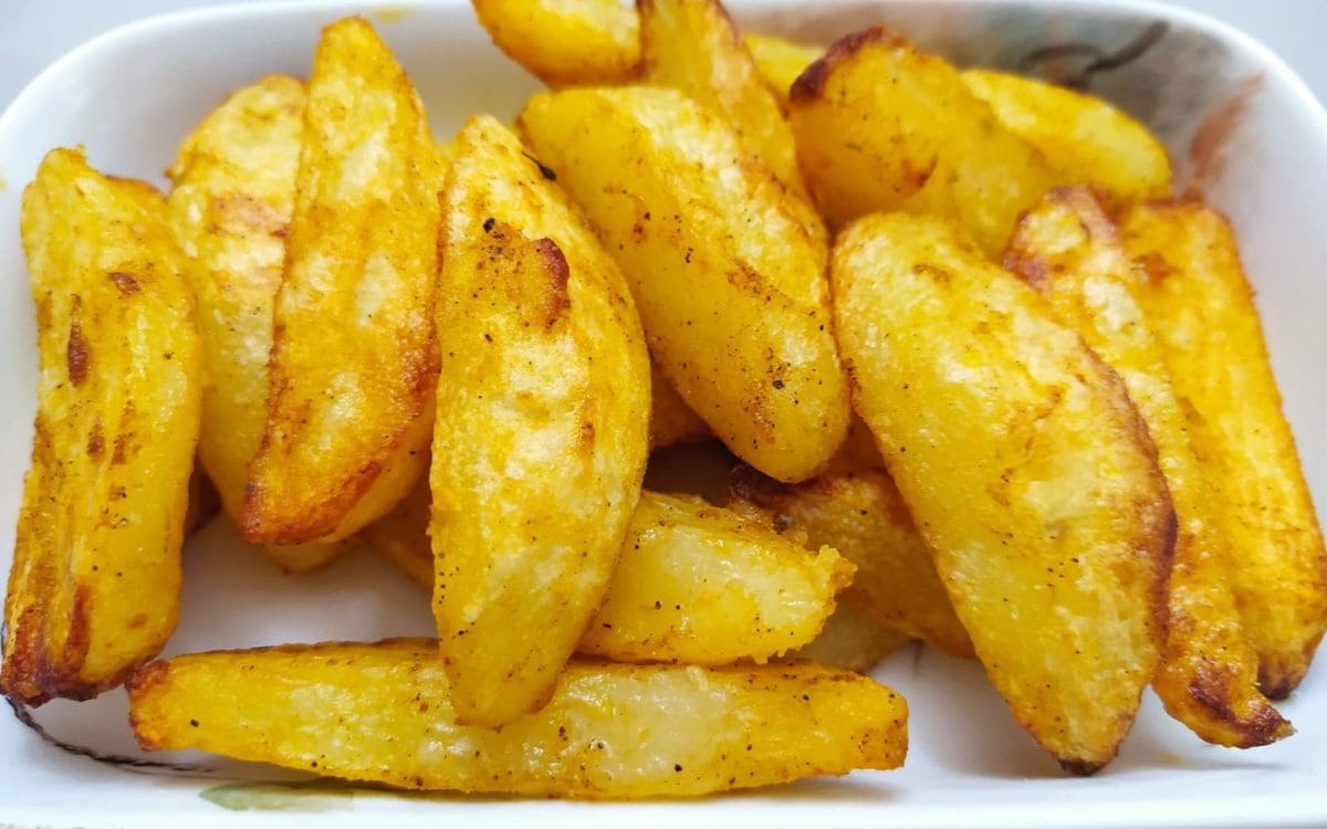 Receita de Batata Asterix Frita na Airfryer