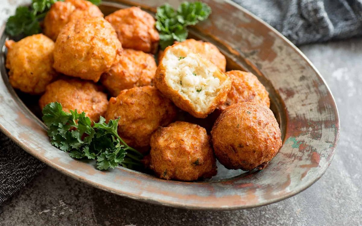 bolinho de bacalhau congelado na airfryer