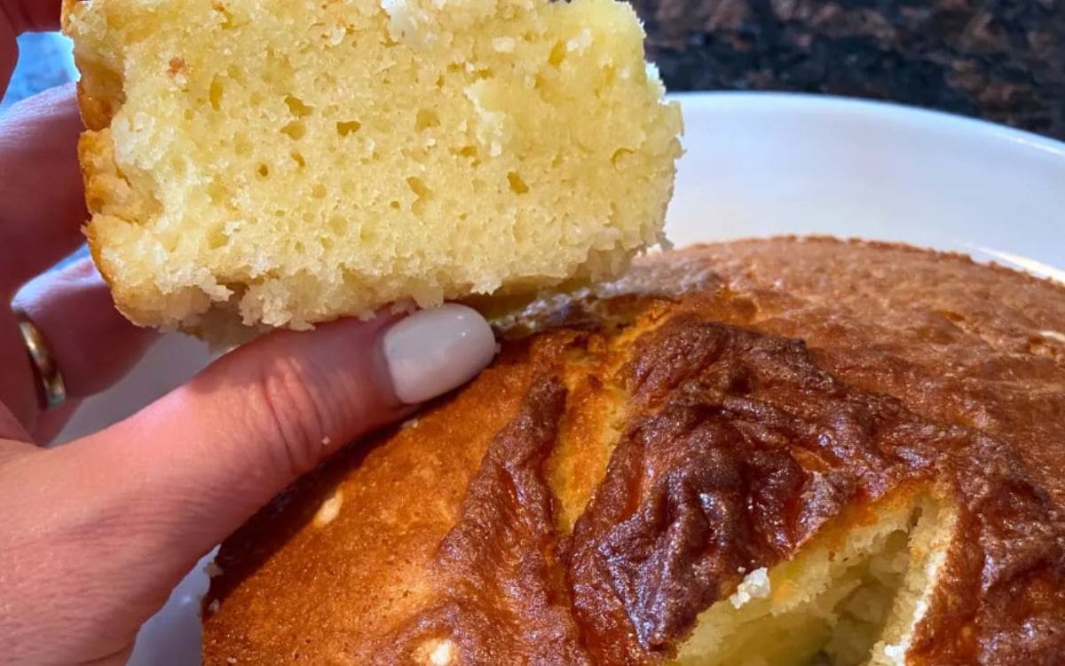 Receita de Bolo de Caixinha na Airfryer