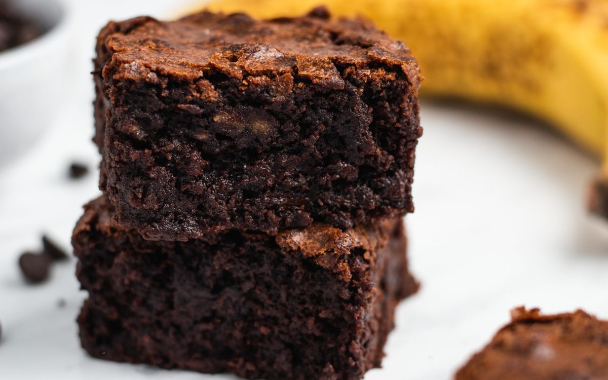 Receita de Brownie de Banana na Airfryer