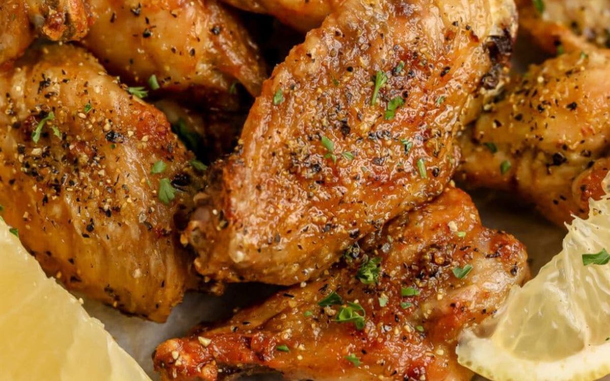 frango com lemon pepper na airfryer